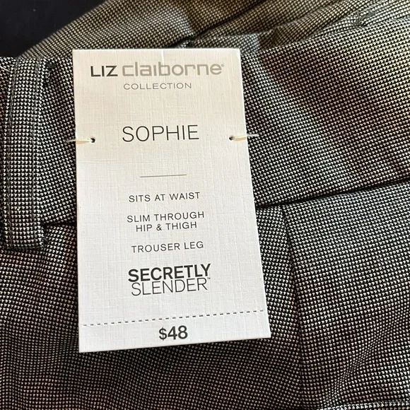 New!! Liz Claiborne Sophie Secretly Slender dress pants - Picture 5 of 5